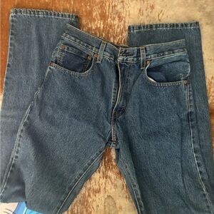 Levi's Classic Blue Bootcut Jeans